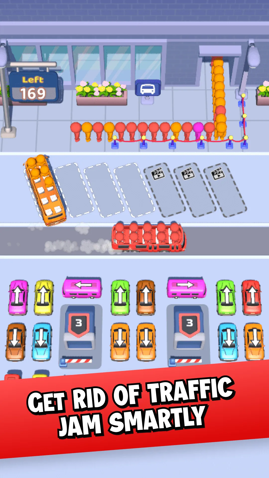 Bus Rush - Park & Match Quest | Indus Appstore | Screenshot