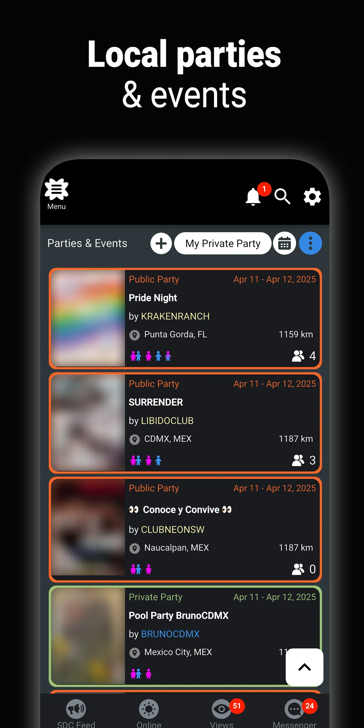 SDC Adult Dating | Indus Appstore | Screenshot