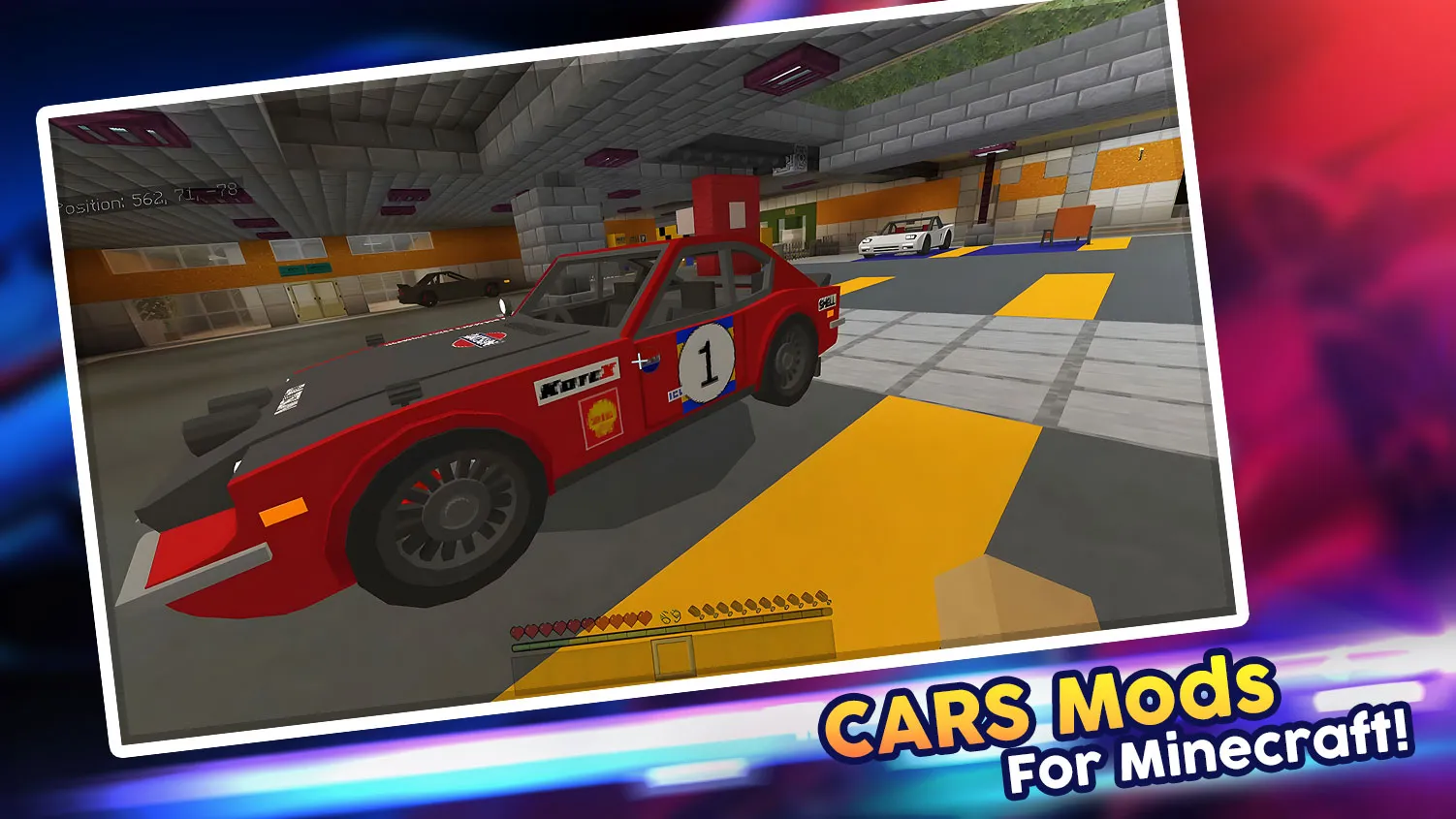 Cars Vehicle Mod for Minecraft | Indus Appstore | Screenshot