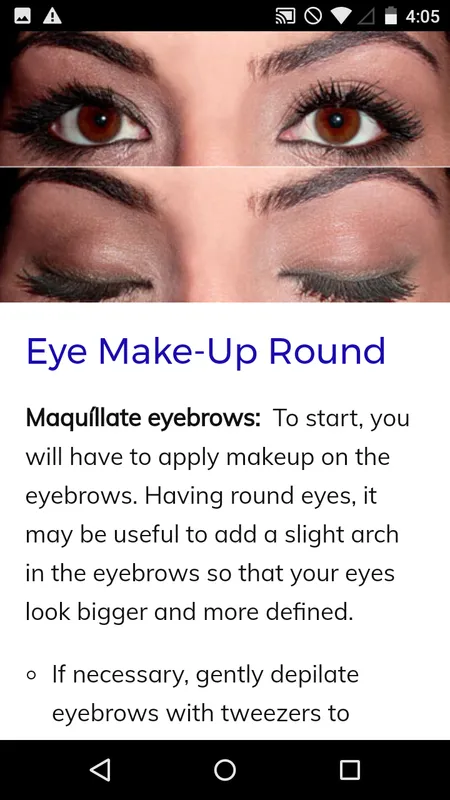 Eye Makeup Course | Indus Appstore | Screenshot