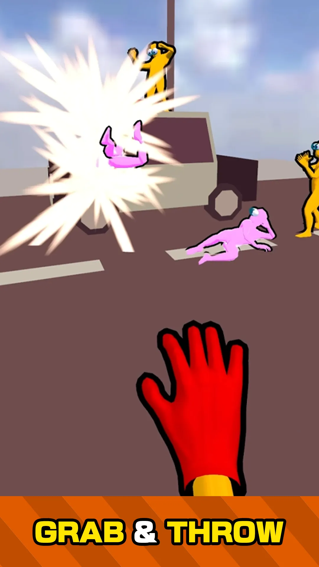 Grab Throw : Hit Annoying Guys | Indus Appstore | Screenshot