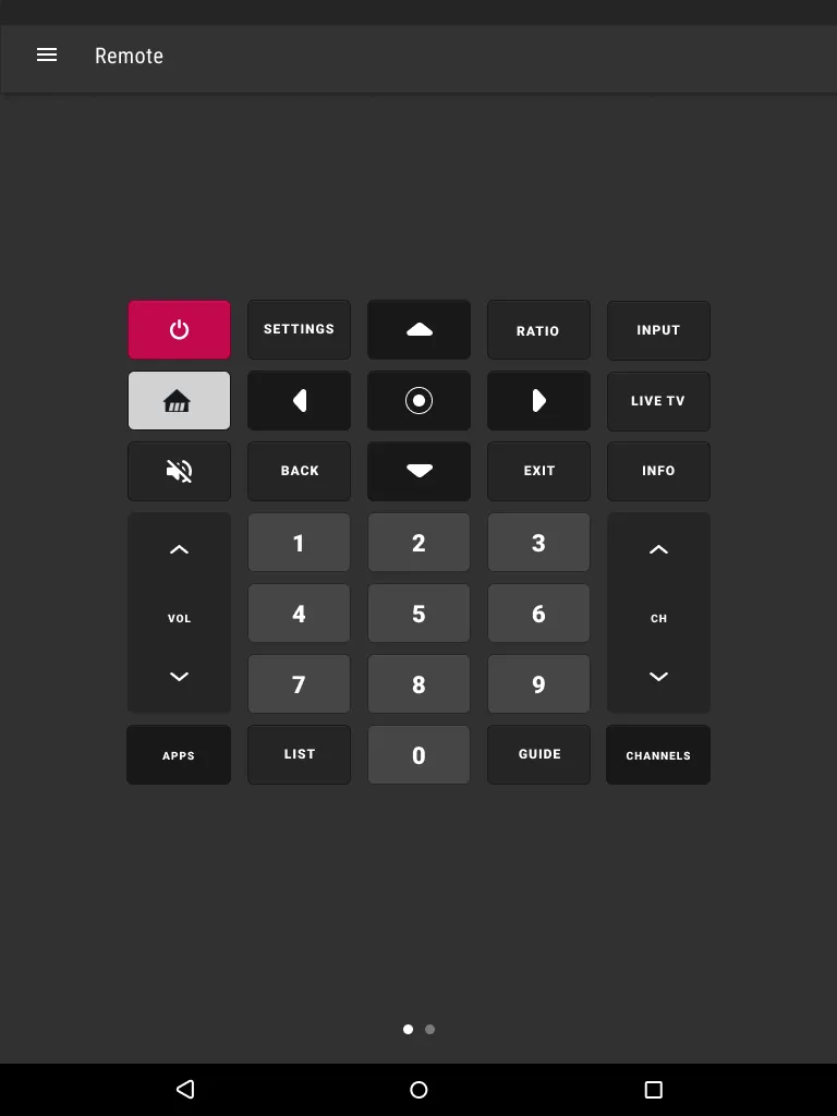 Remote for LG Smart TV | Indus Appstore | Screenshot