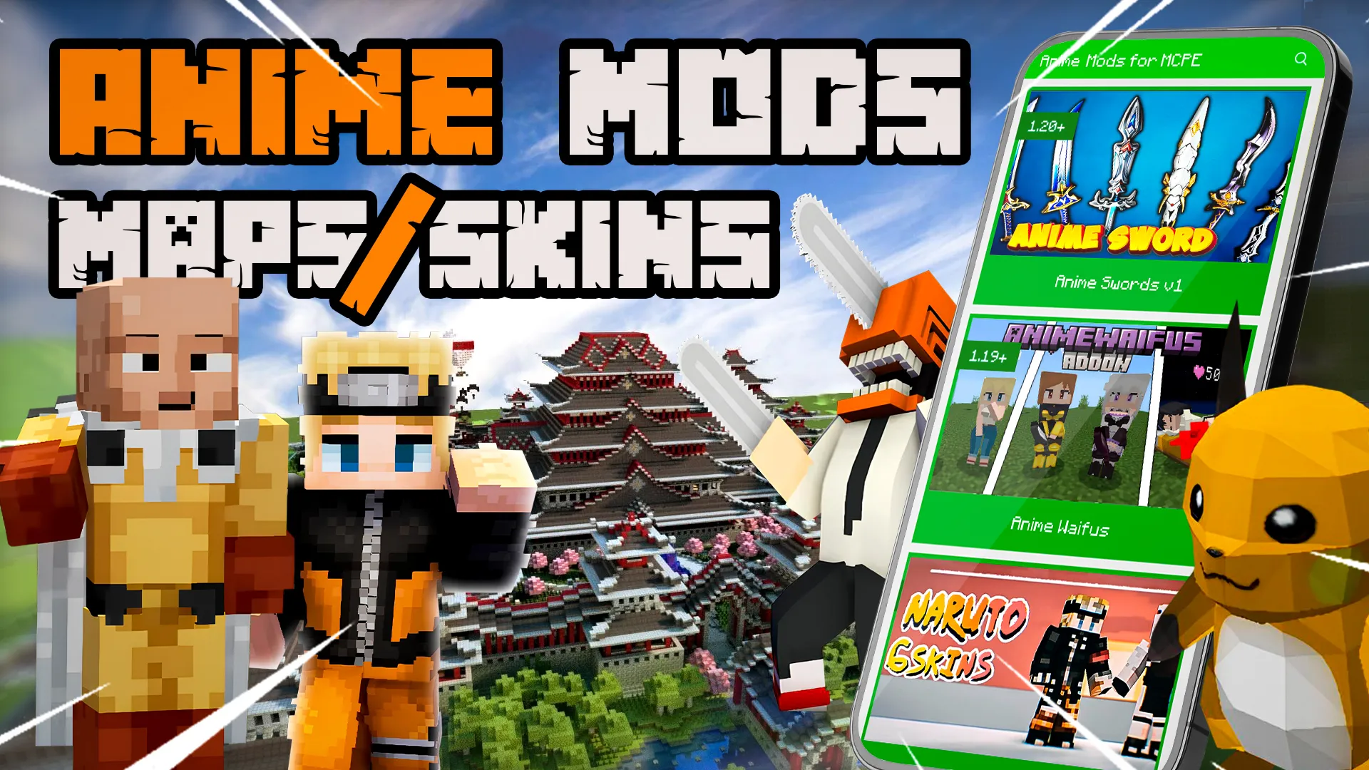 Anime Mods for Minecraft PE | Indus Appstore | Screenshot