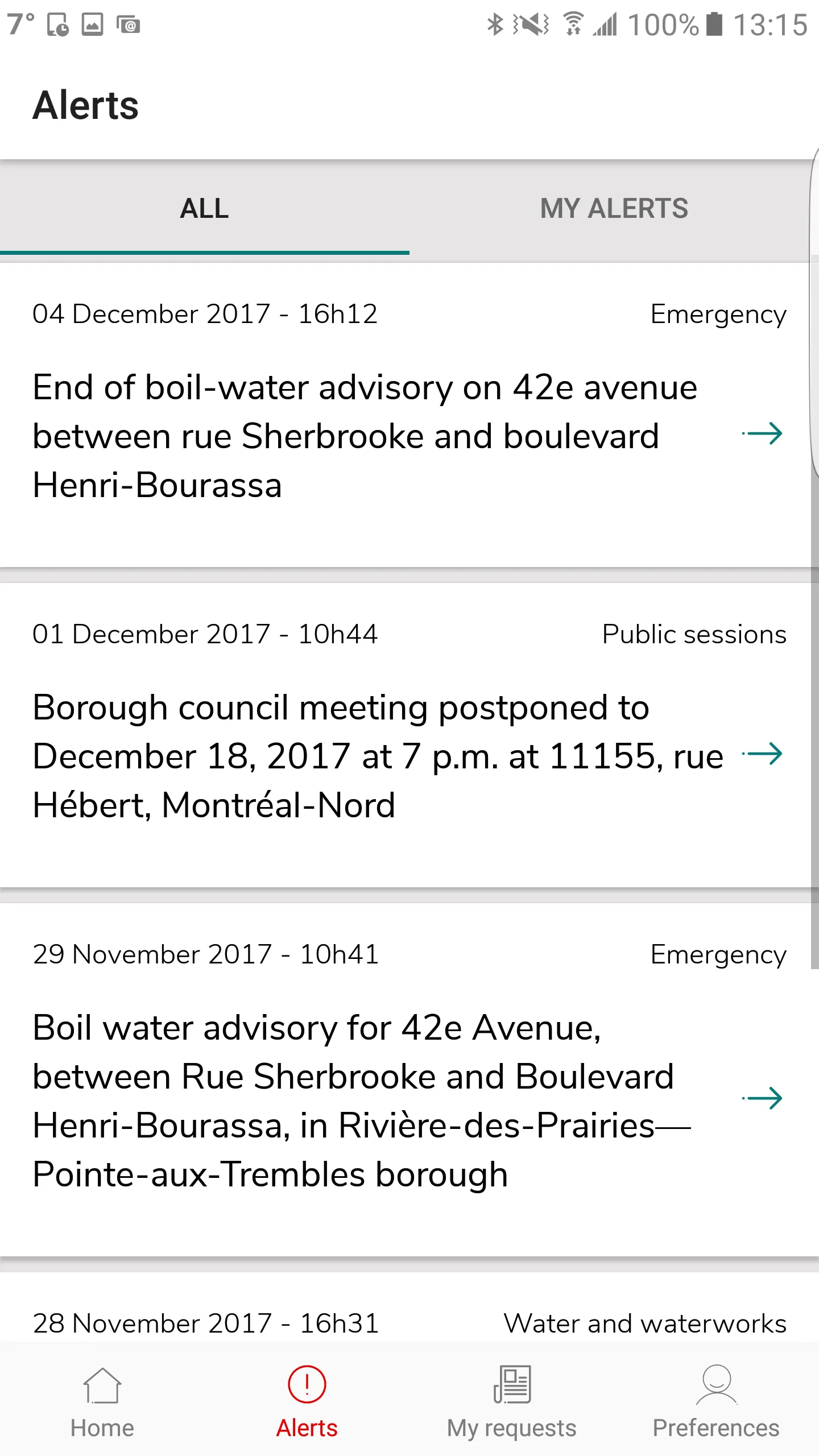 Montréal-Resident Services | Indus Appstore | Screenshot