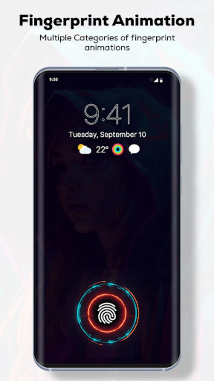 Fingerprint Live Animation App | Indus Appstore | Screenshot