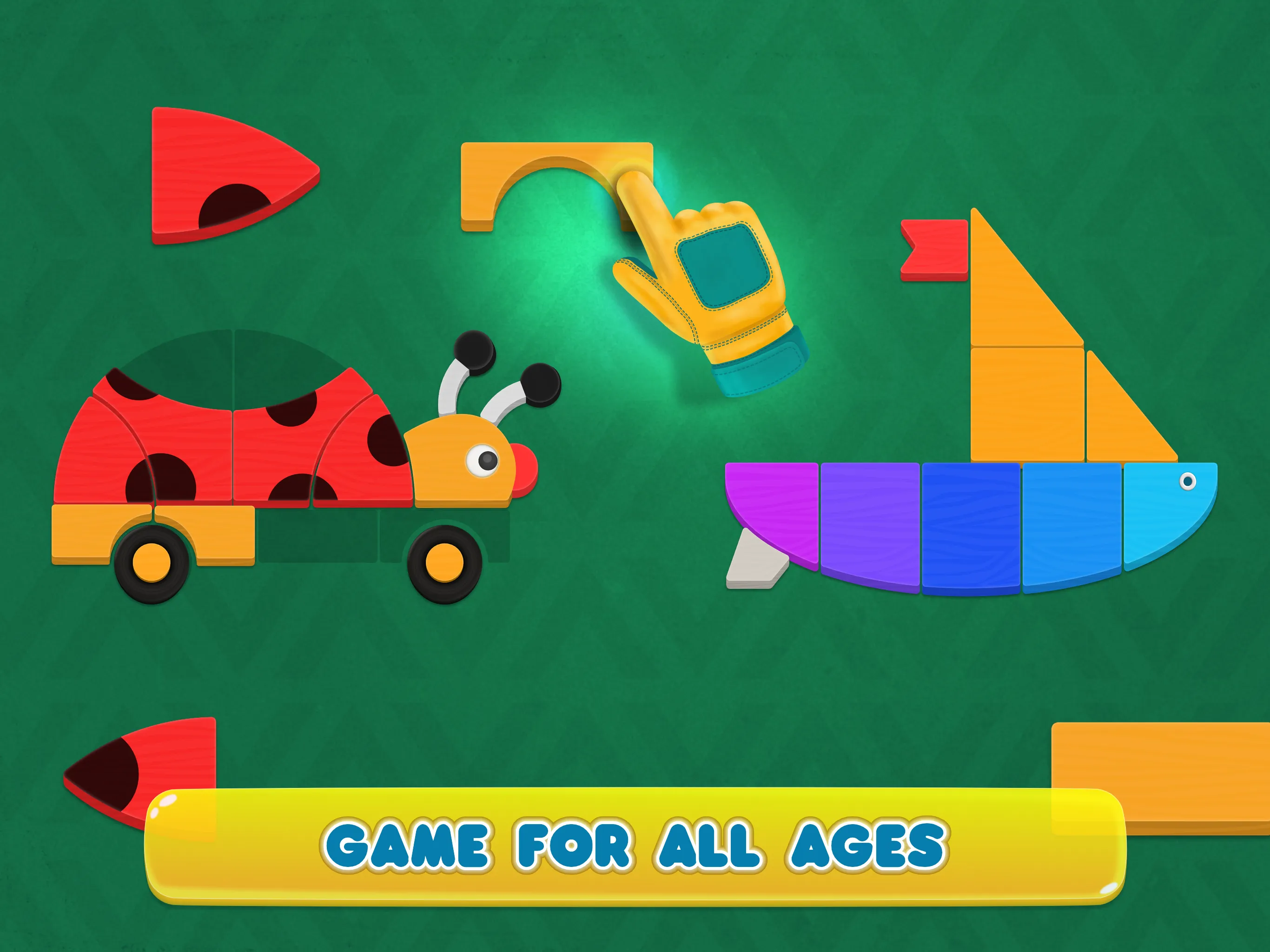 Cosmo Shapes Puzzles for kids | Indus Appstore | Screenshot