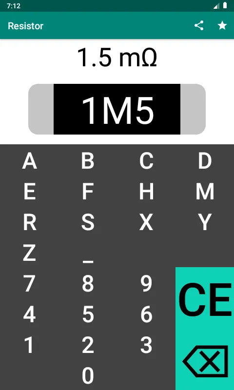 SMD Resistor Code - Calculator | Indus Appstore | Screenshot