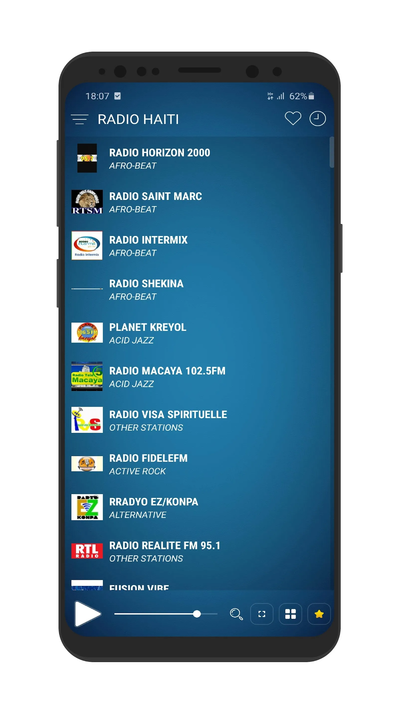 Haiti Radios - Online Fm Radio | Indus Appstore | Screenshot