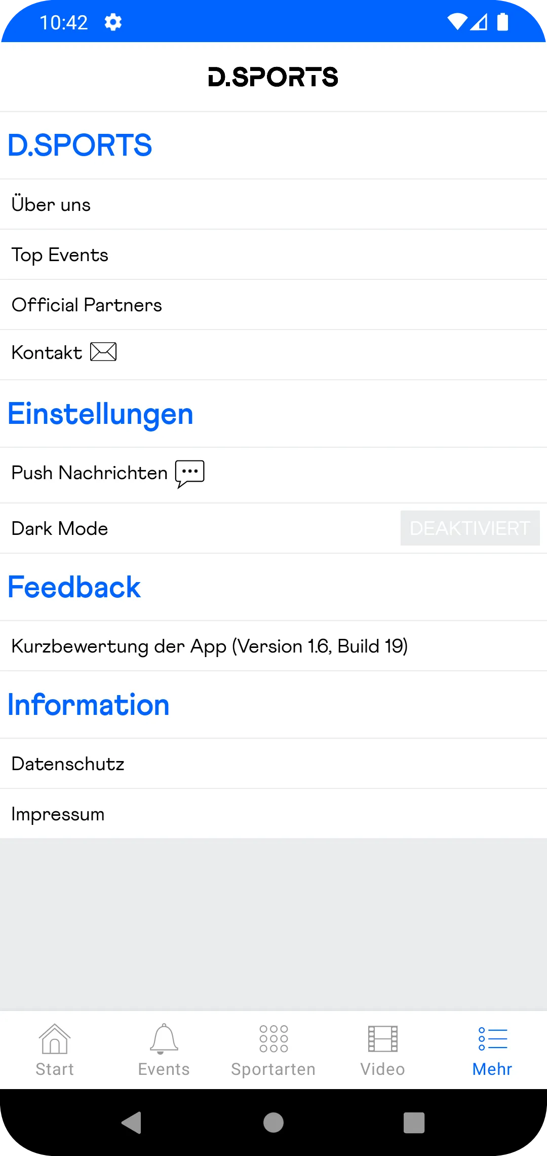 D.SPORTS | Indus Appstore | Screenshot