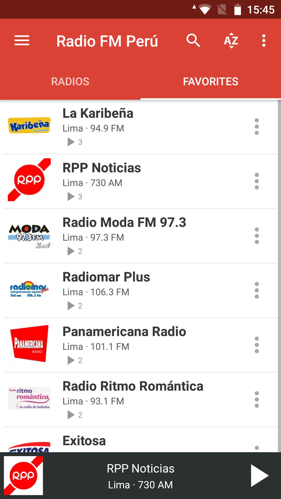 Radio FM Peru | Indus Appstore | Screenshot