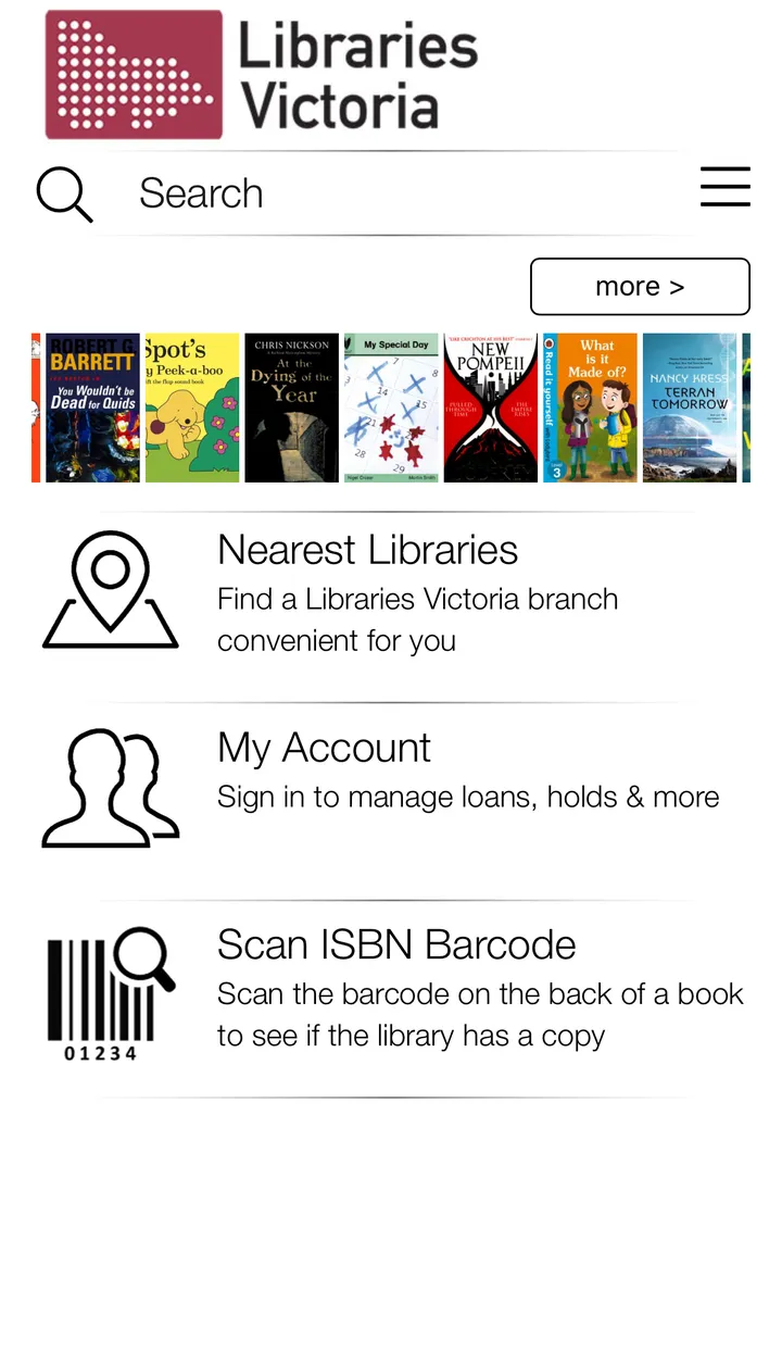 Libraries Victoria | Indus Appstore | Screenshot