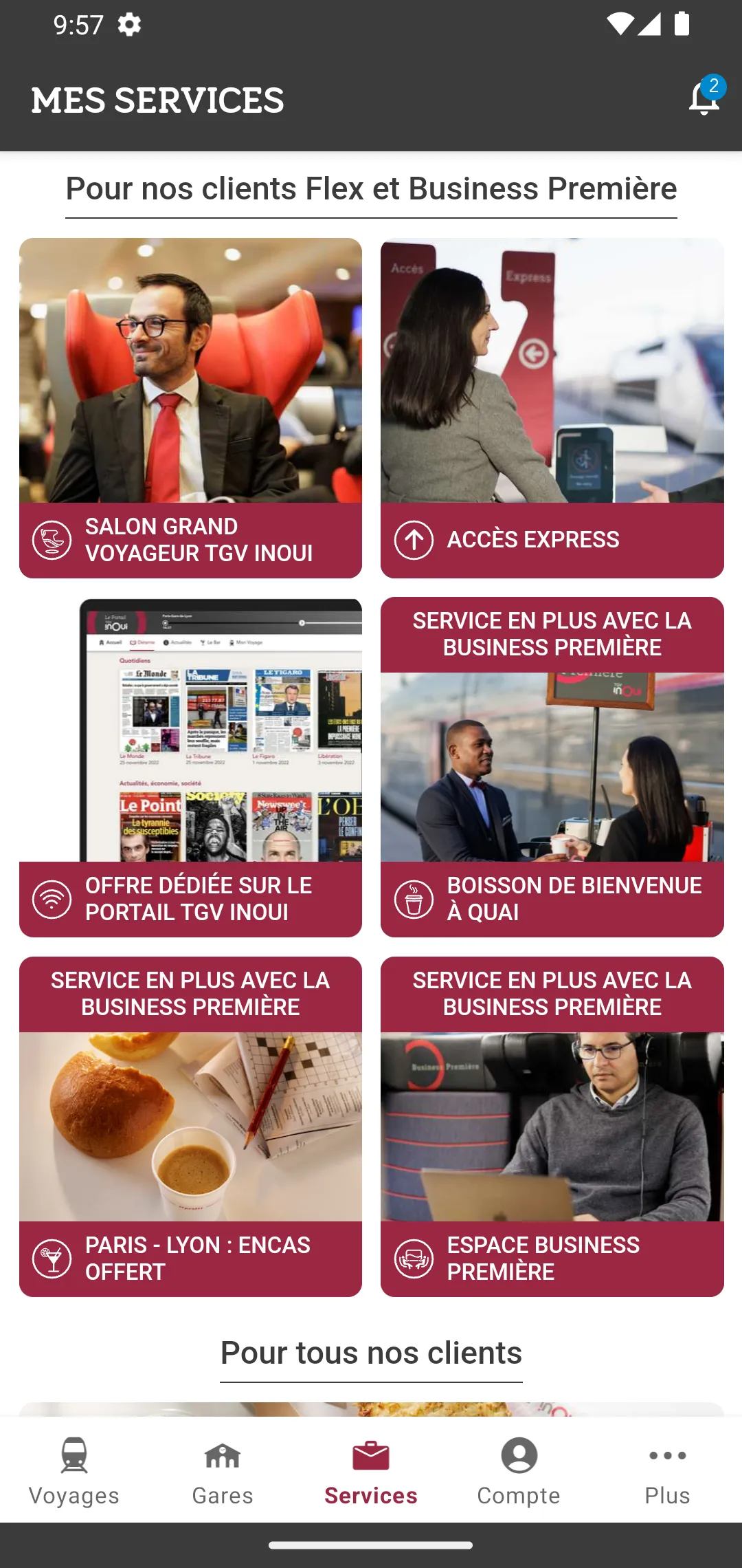 TGV INOUI PRO | Indus Appstore | Screenshot