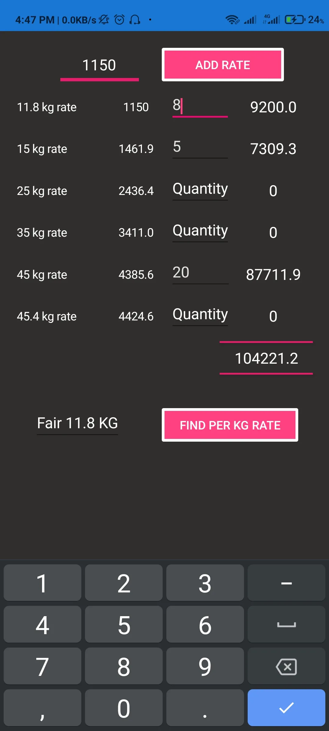 Gas Calculator | Indus Appstore | Screenshot