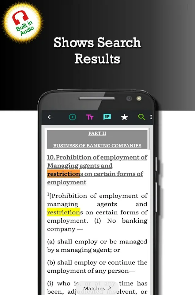 Banking Regulation Act 1949 | Indus Appstore | Screenshot