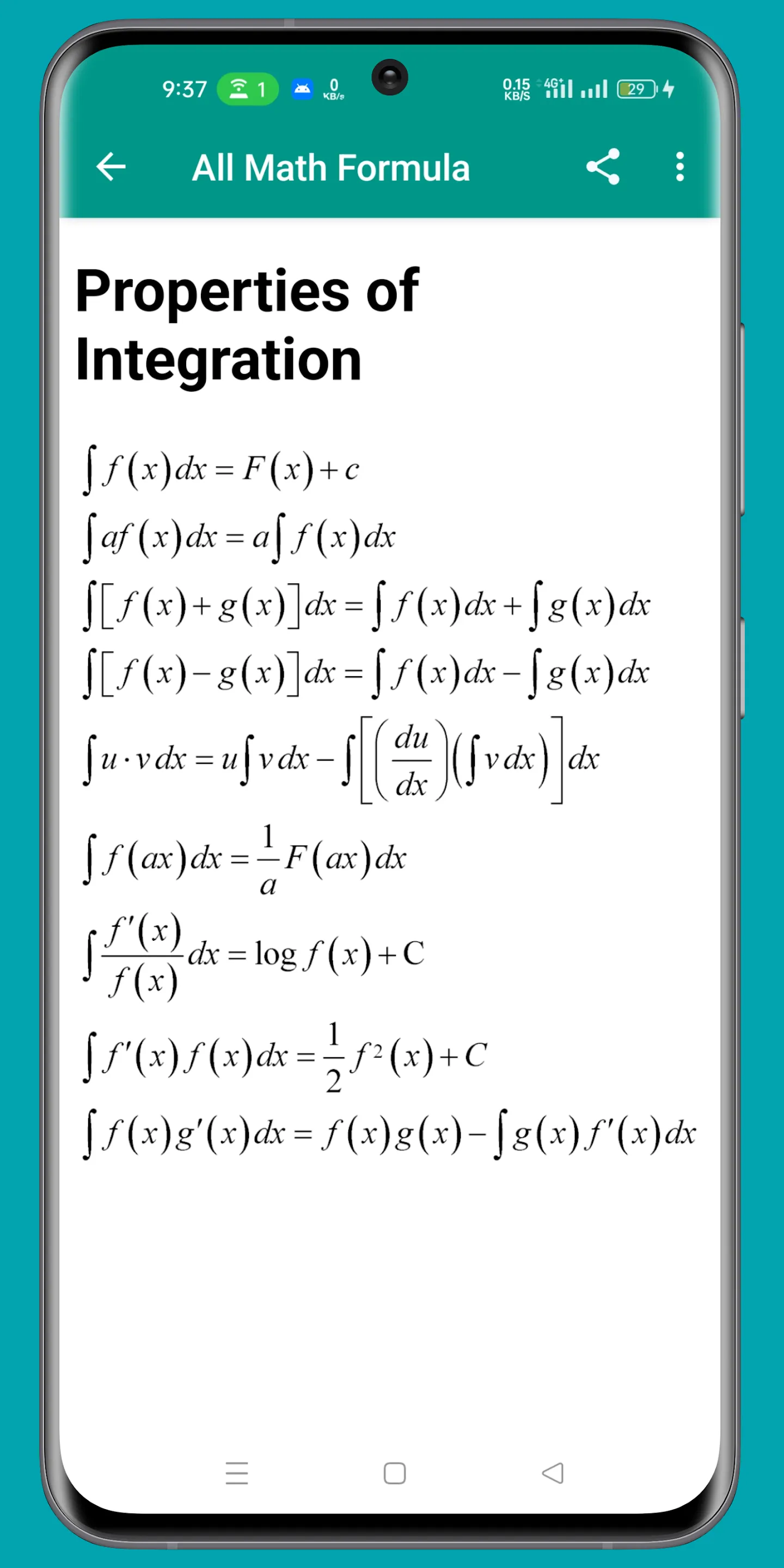 Math Formula Offline | Indus Appstore | Screenshot