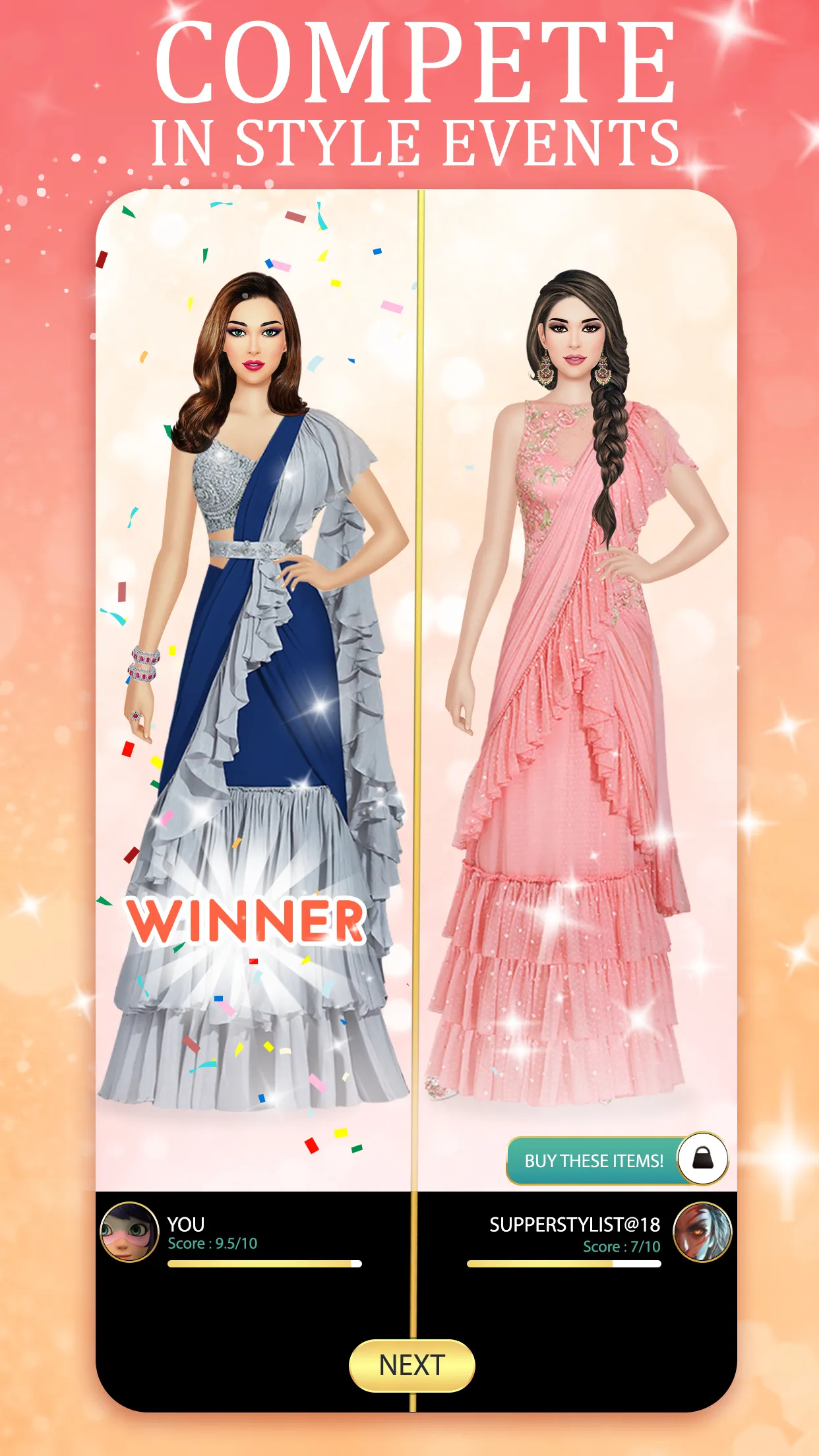 Indian Fashion Dressup Stylist | Indus Appstore | Screenshot