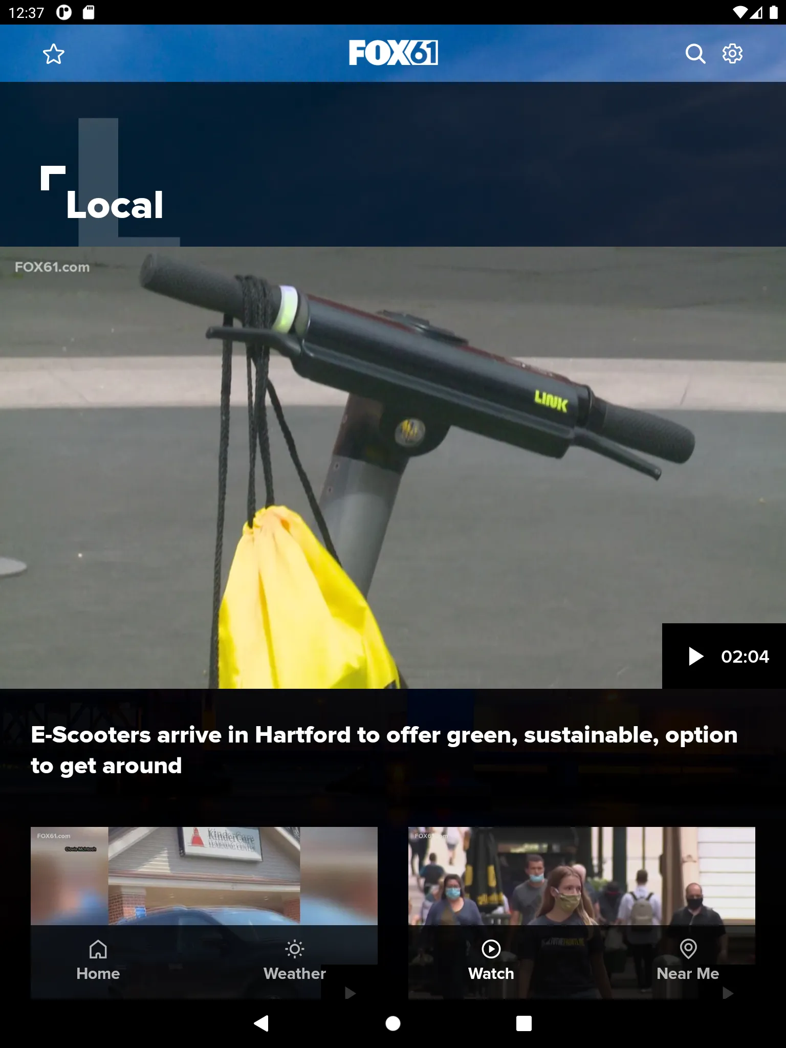 FOX61 WTIC Connecticut News | Indus Appstore | Screenshot