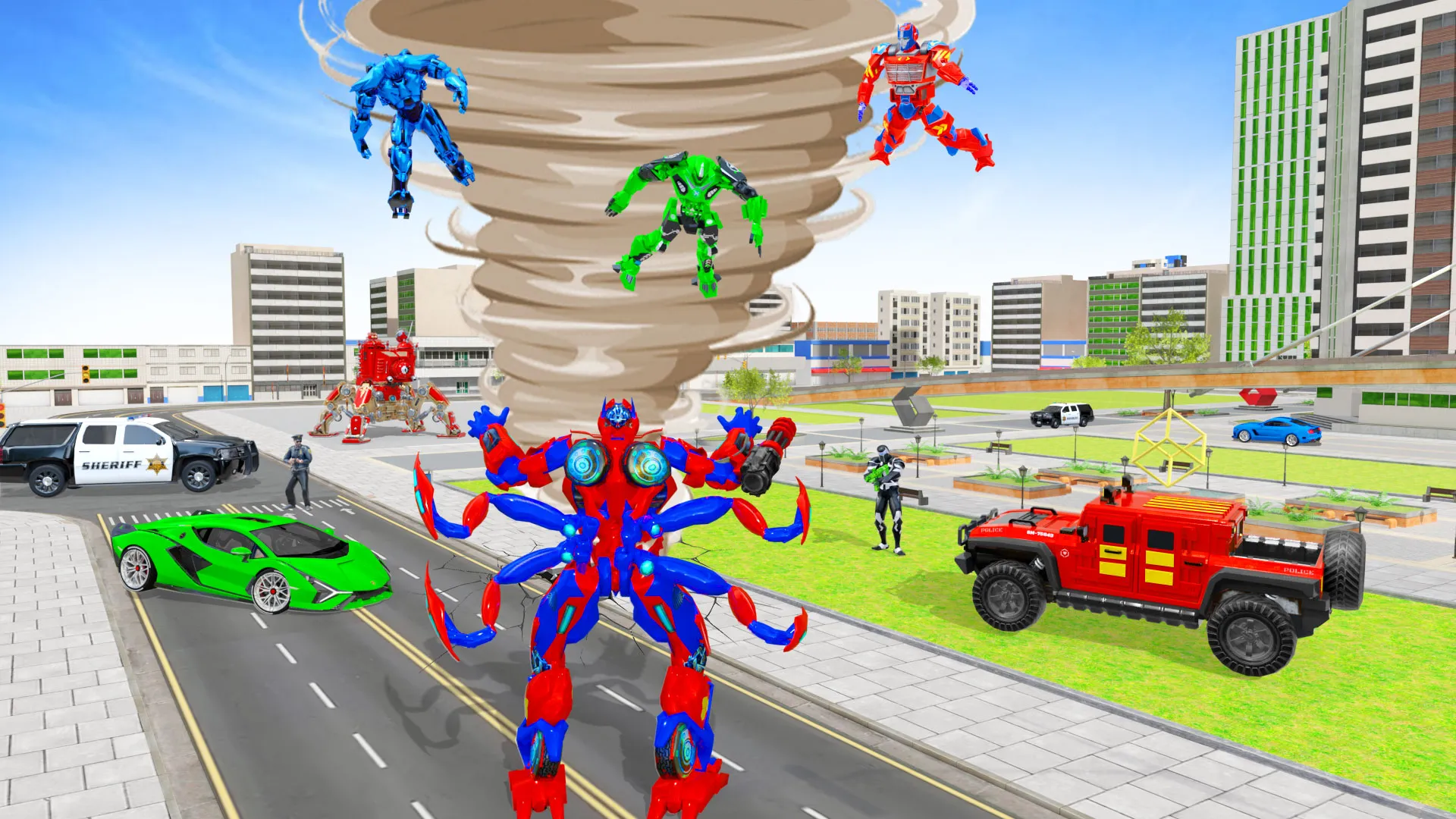 Spider Robot Car Driving Games | Indus Appstore | Screenshot