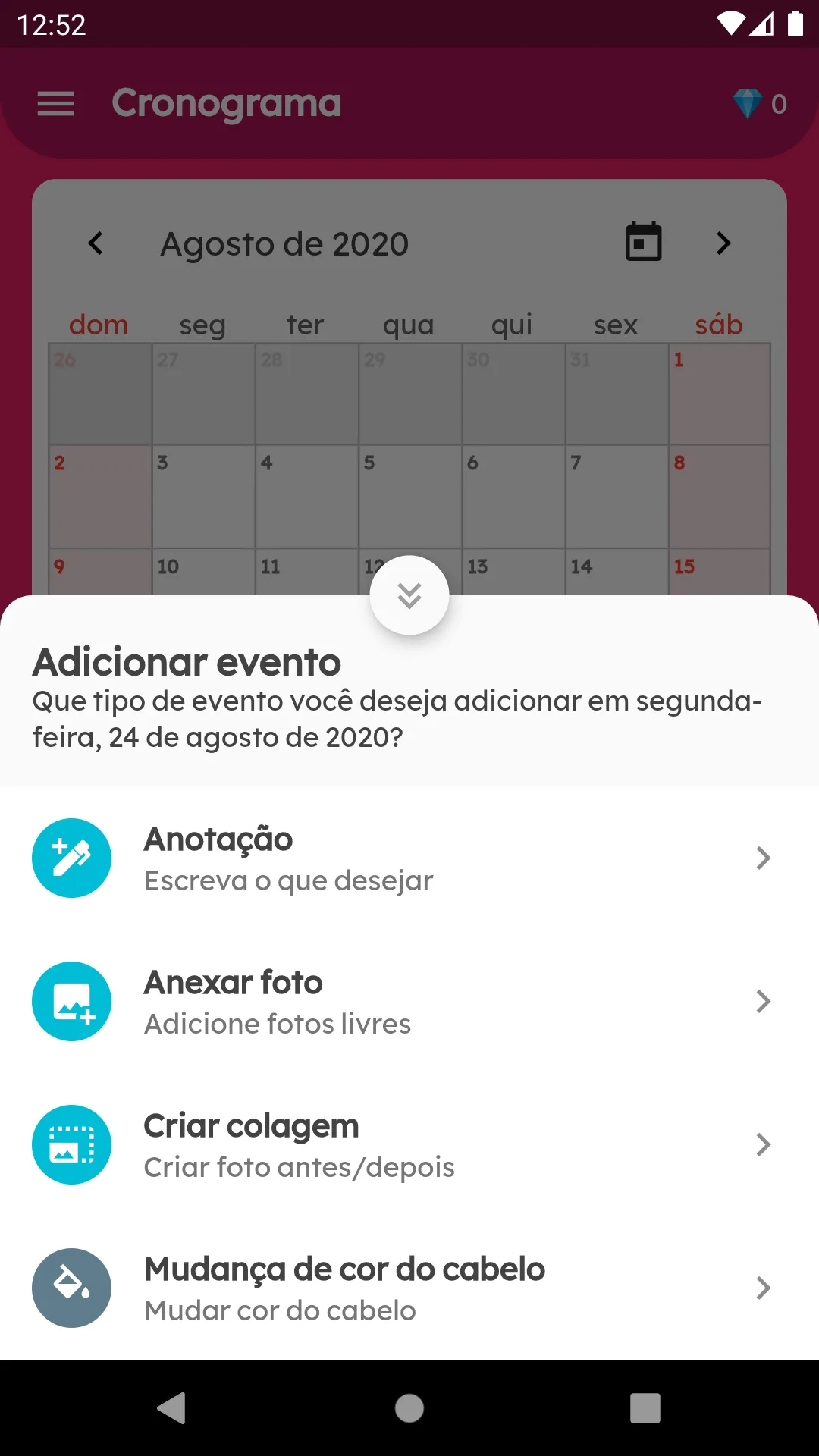 Meu Diário Capilar | Indus Appstore | Screenshot