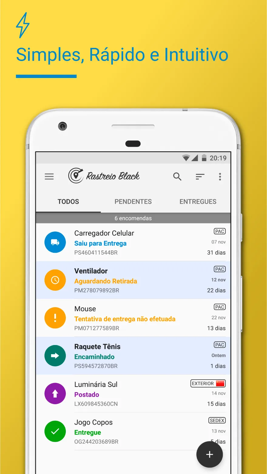 Rastreador Correios Encomendas | Indus Appstore | Screenshot