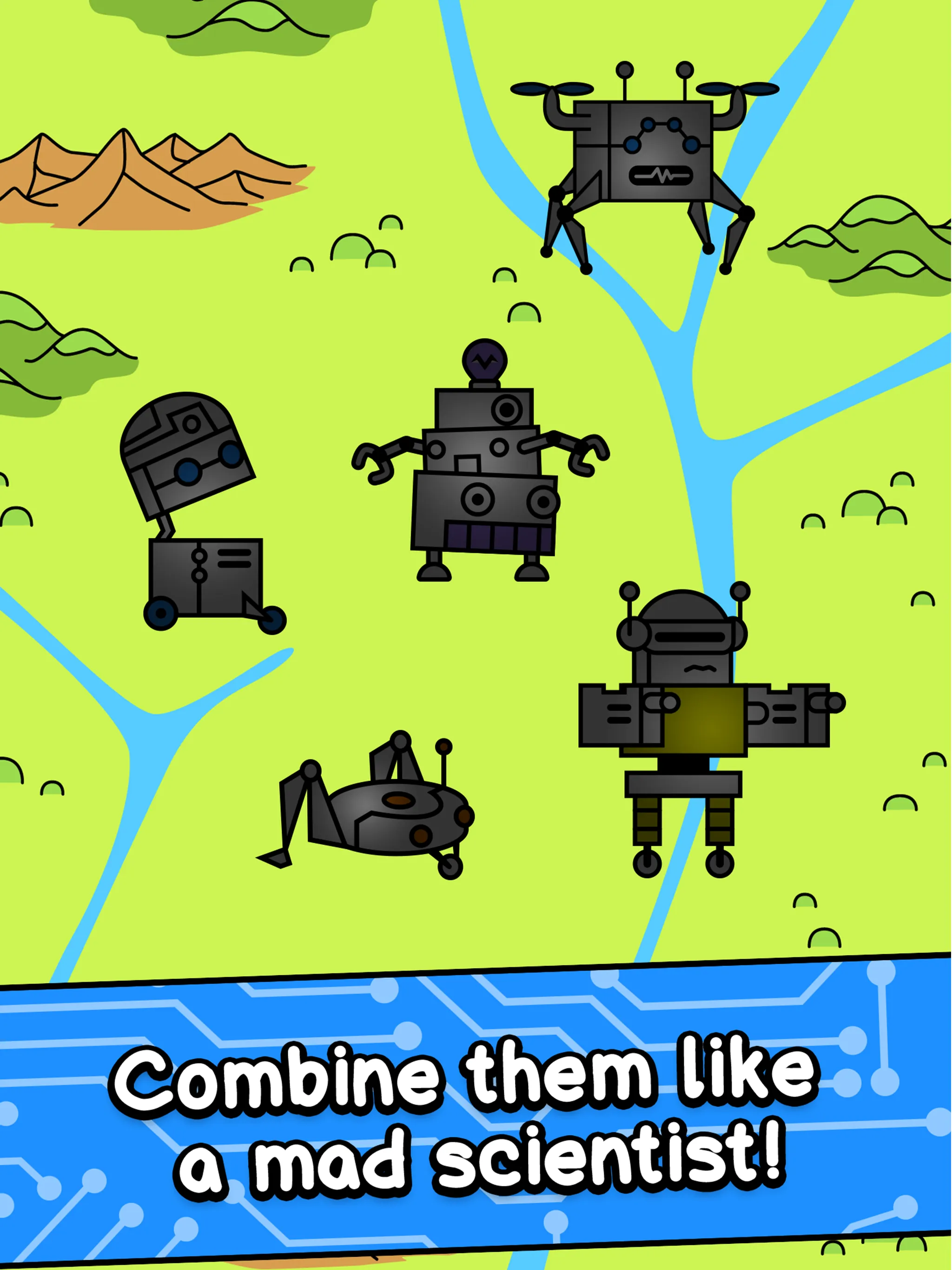 Robot Evolution - Clicker Game | Indus Appstore | Screenshot