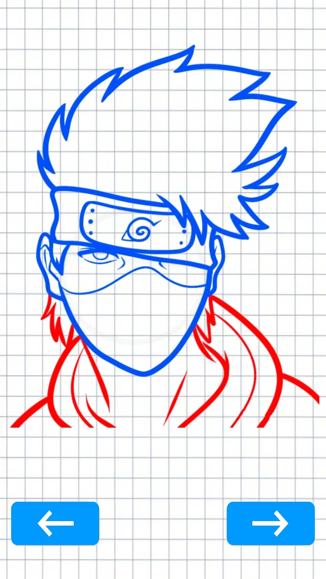 How to draw Kakashi | Indus Appstore | Screenshot