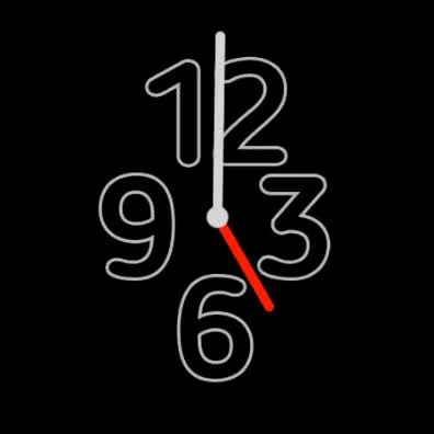 JHW Analog 7: Watch face | Indus Appstore | Screenshot