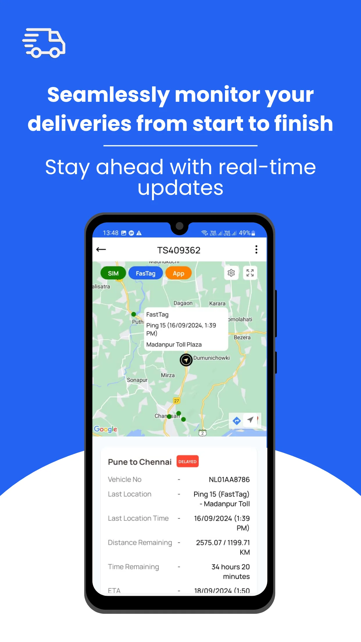 EMT - Find Trucks, Find Loads | Indus Appstore | Screenshot