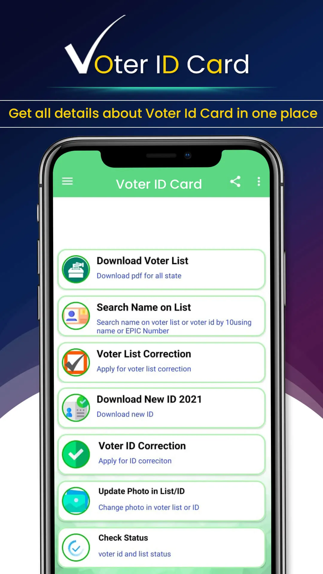 Voter ID Card Download Info | Indus Appstore | Screenshot