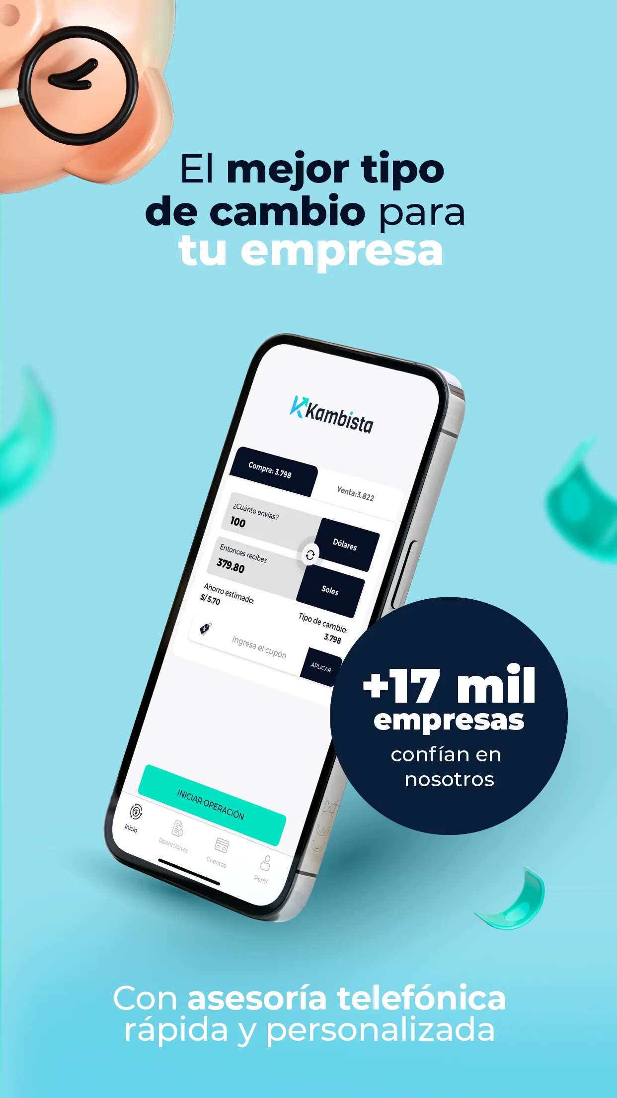 Kambista: Cambia Soles Dólares | Indus Appstore | Screenshot