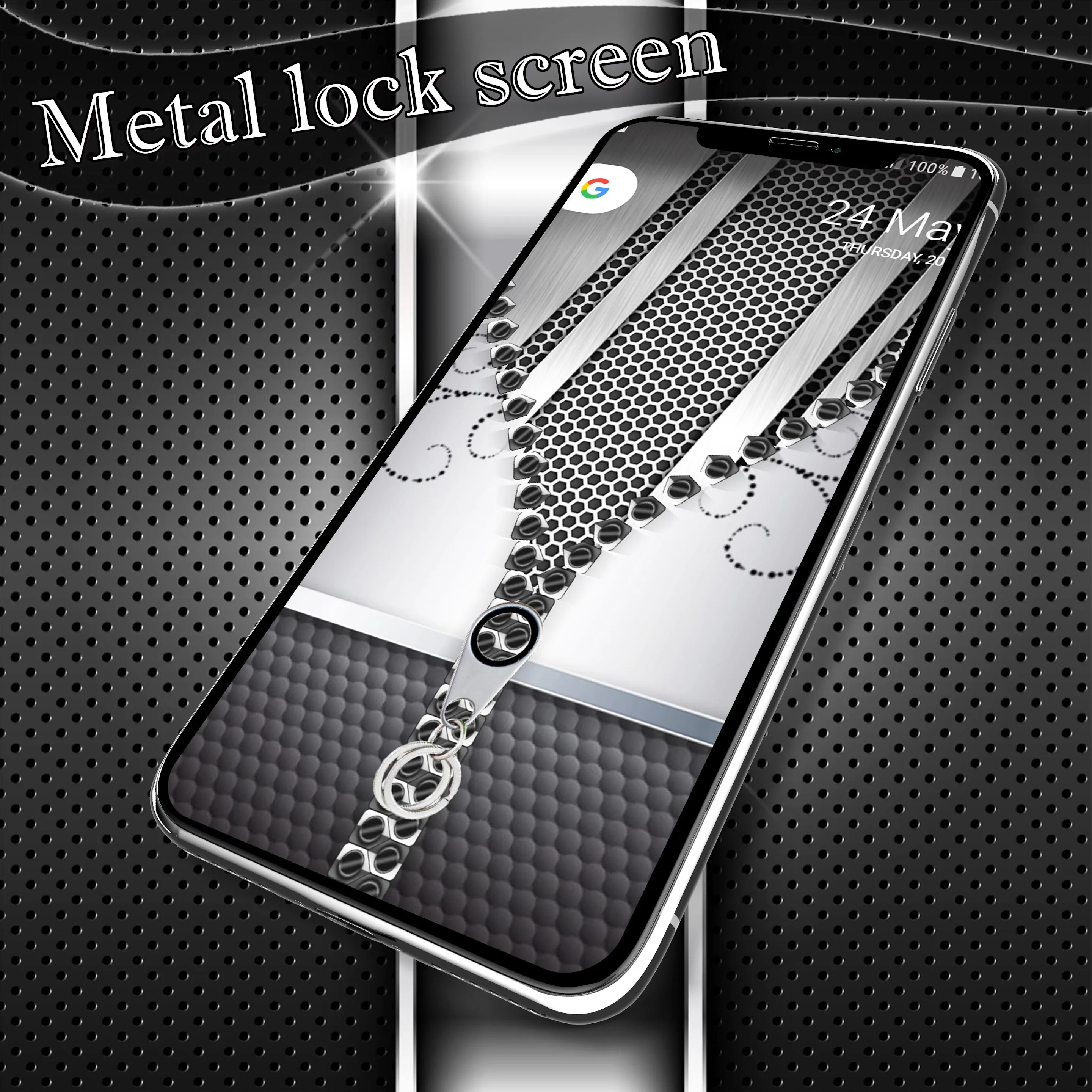 Metal lock screen | Indus Appstore | Screenshot