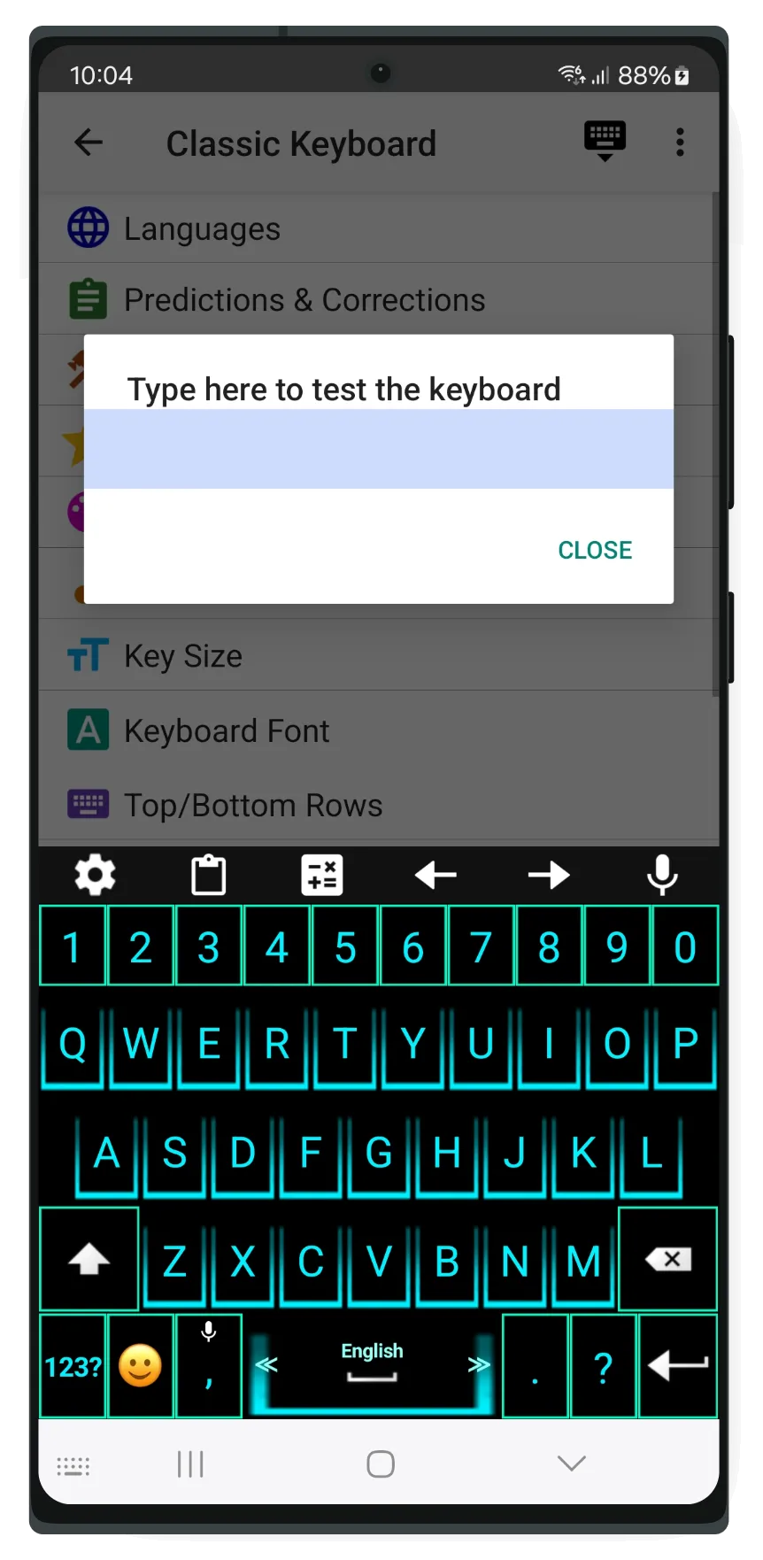 Classic Big Keyboard | Indus Appstore | Screenshot