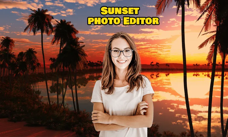 Sunset Photo Frames | Indus Appstore | Screenshot