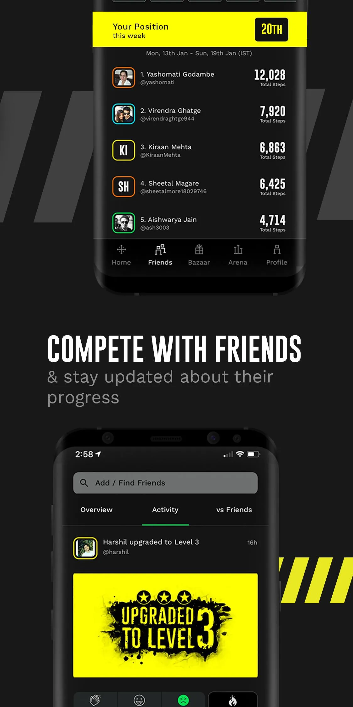 StepSetGo: Step Counter | Indus Appstore | Screenshot