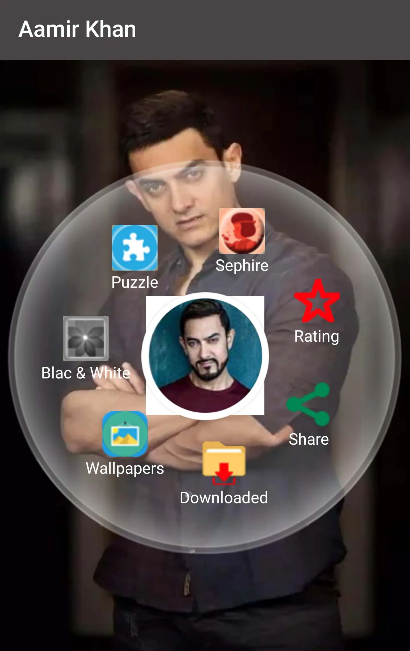 Aamir Khan Wallpapers,puzzle | Indus Appstore | Screenshot