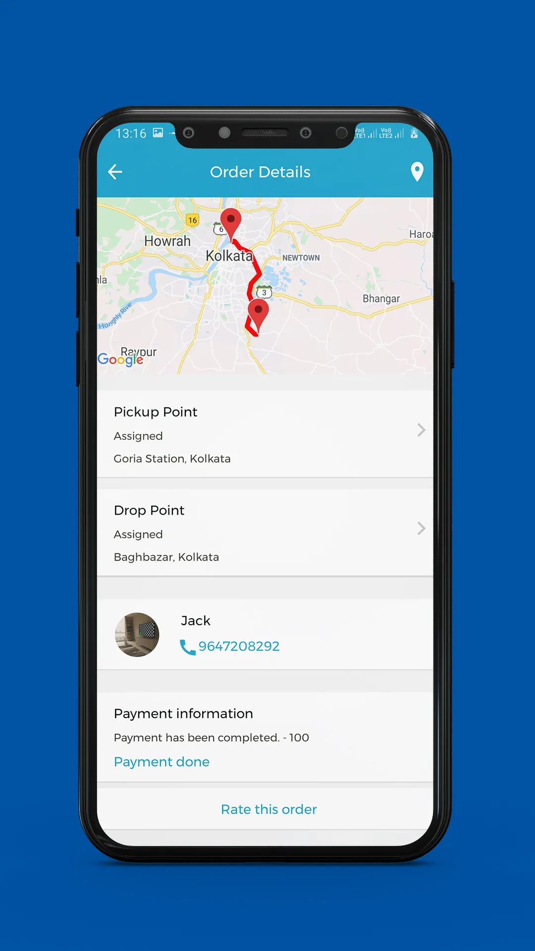 Delivery Pigeon - Delivery APP | Indus Appstore | Screenshot