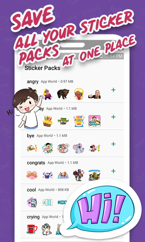 Chat Stickers-WaStickersApps | Indus Appstore | Screenshot