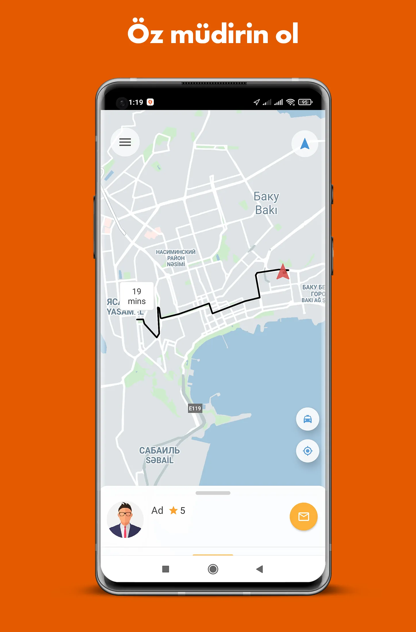 1Taxi.az - Sürücülər üçün | Indus Appstore | Screenshot