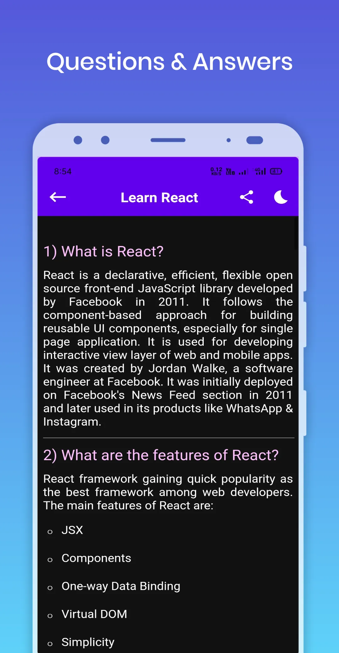 Learn React JS | Indus Appstore | Screenshot