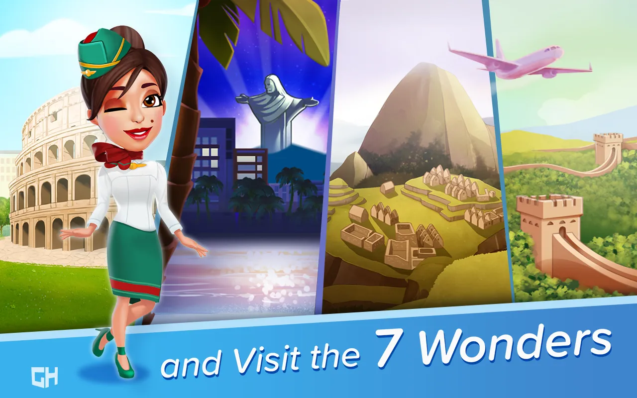 Amber's Airline - 7 Wonders | Indus Appstore | Screenshot