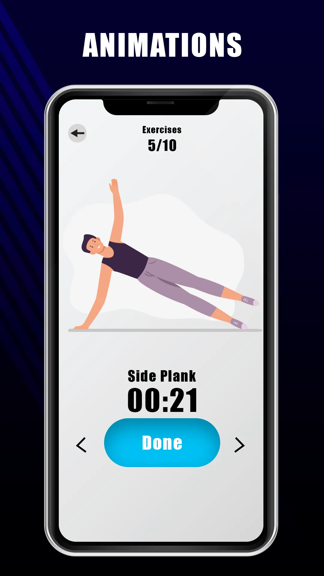 Workout: Six Pack Abs: 30 Days | Indus Appstore | Screenshot