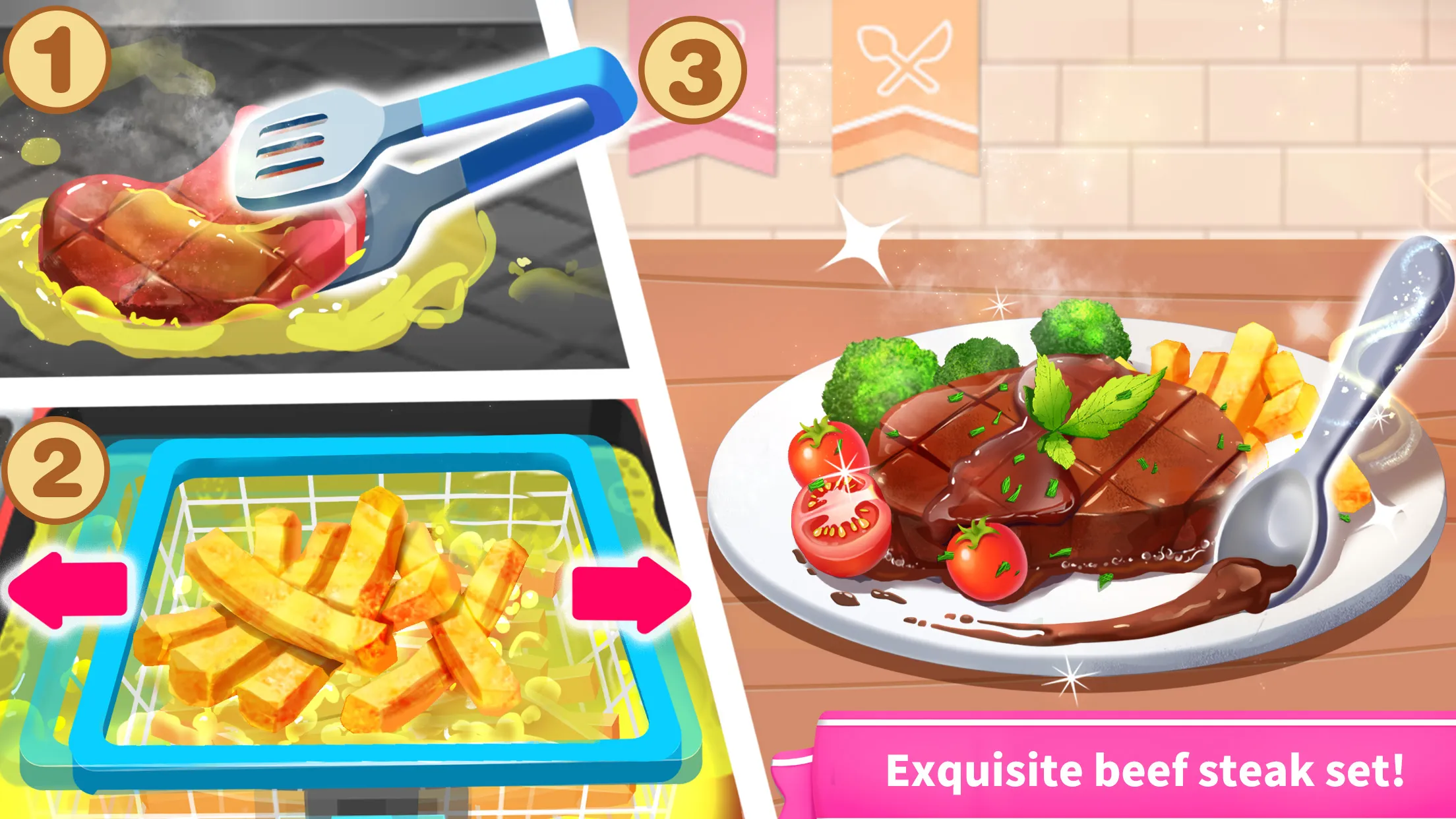 Little Panda's World Recipes | Indus Appstore | Screenshot