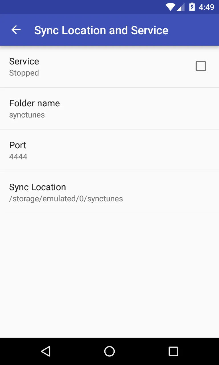 SynctunesX: iTunes to android | Indus Appstore | Screenshot