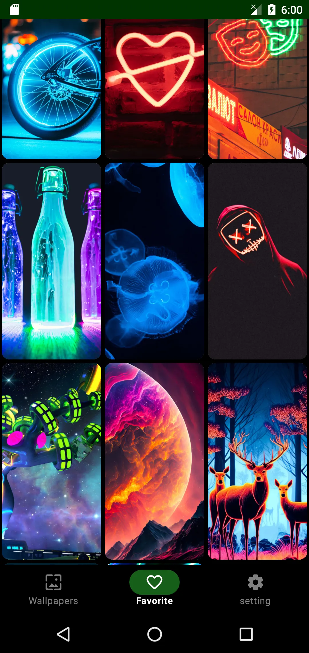 Neon Wallpaper | Indus Appstore | Screenshot