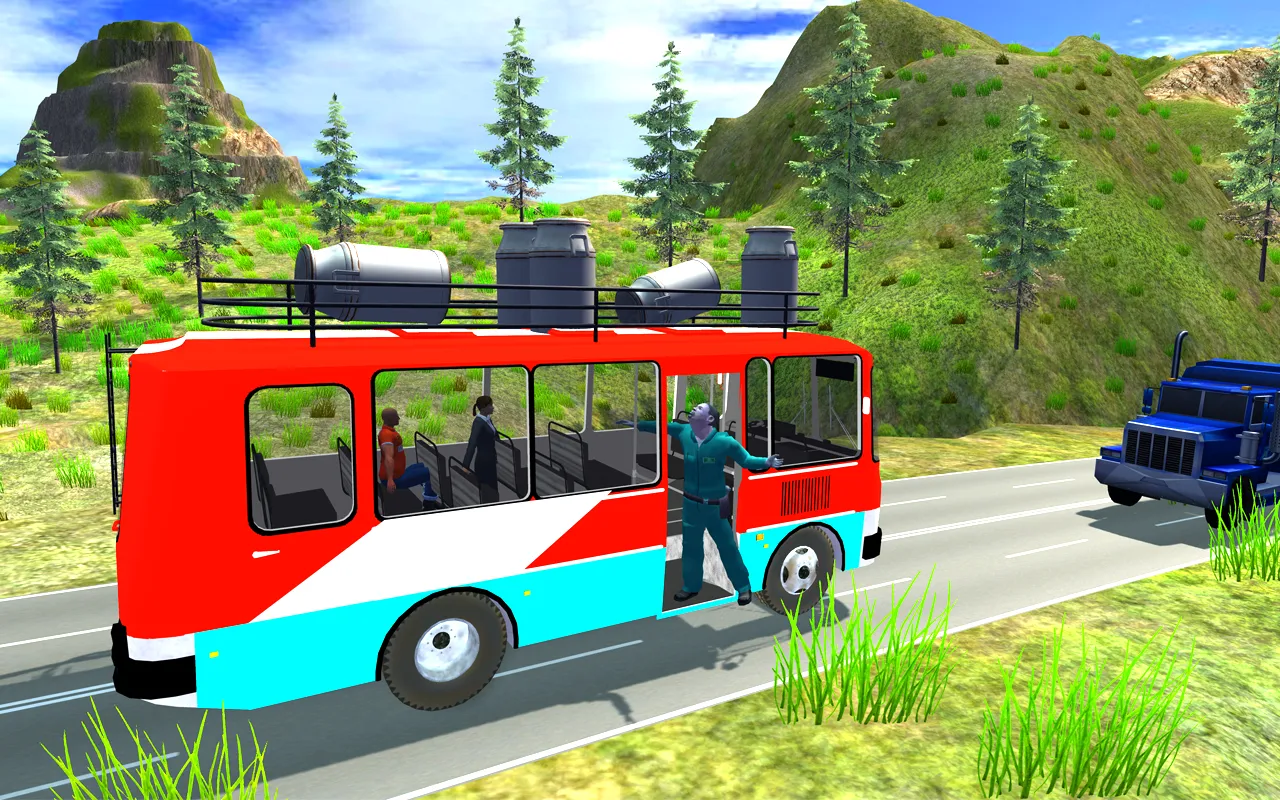 Coach Bus Driving Game | Indus Appstore | Screenshot