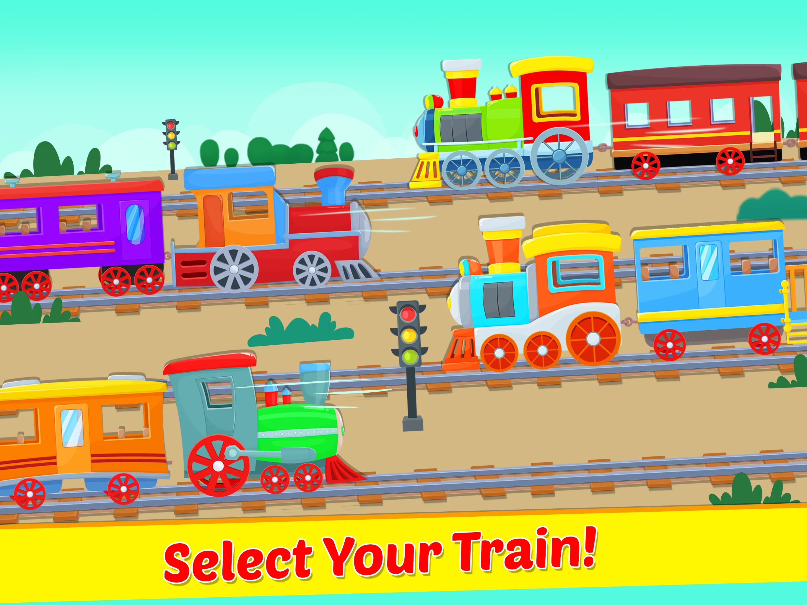 Train Game For Kids | Indus Appstore | Screenshot