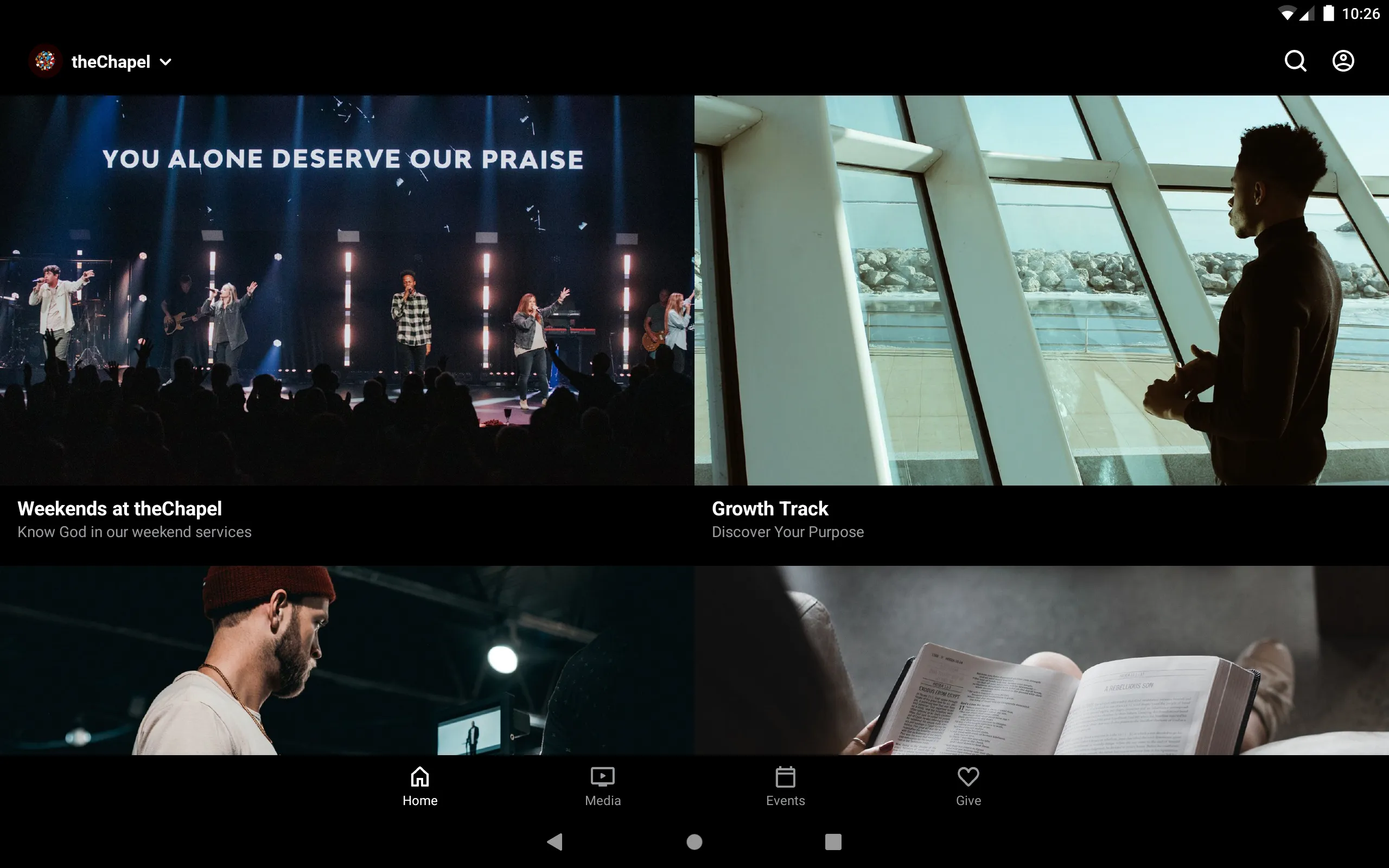 theChapel App | Indus Appstore | Screenshot