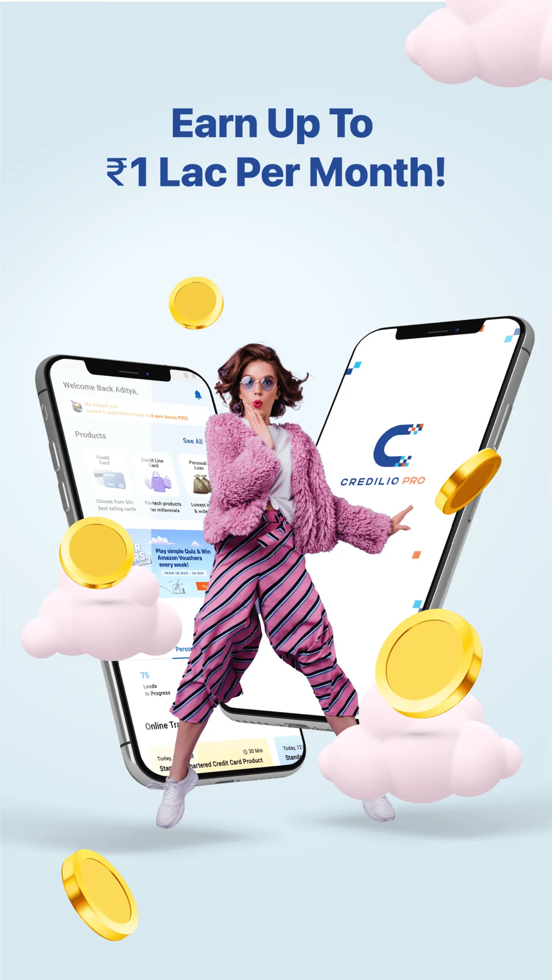 Credilio Pro: Sell Cards Loans | Indus Appstore | Screenshot