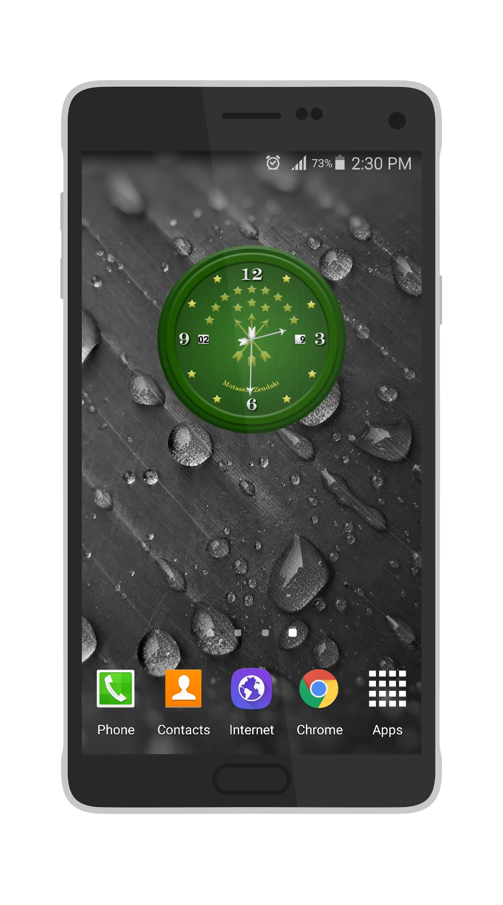 Adiga Clocks Widget | Indus Appstore | Screenshot