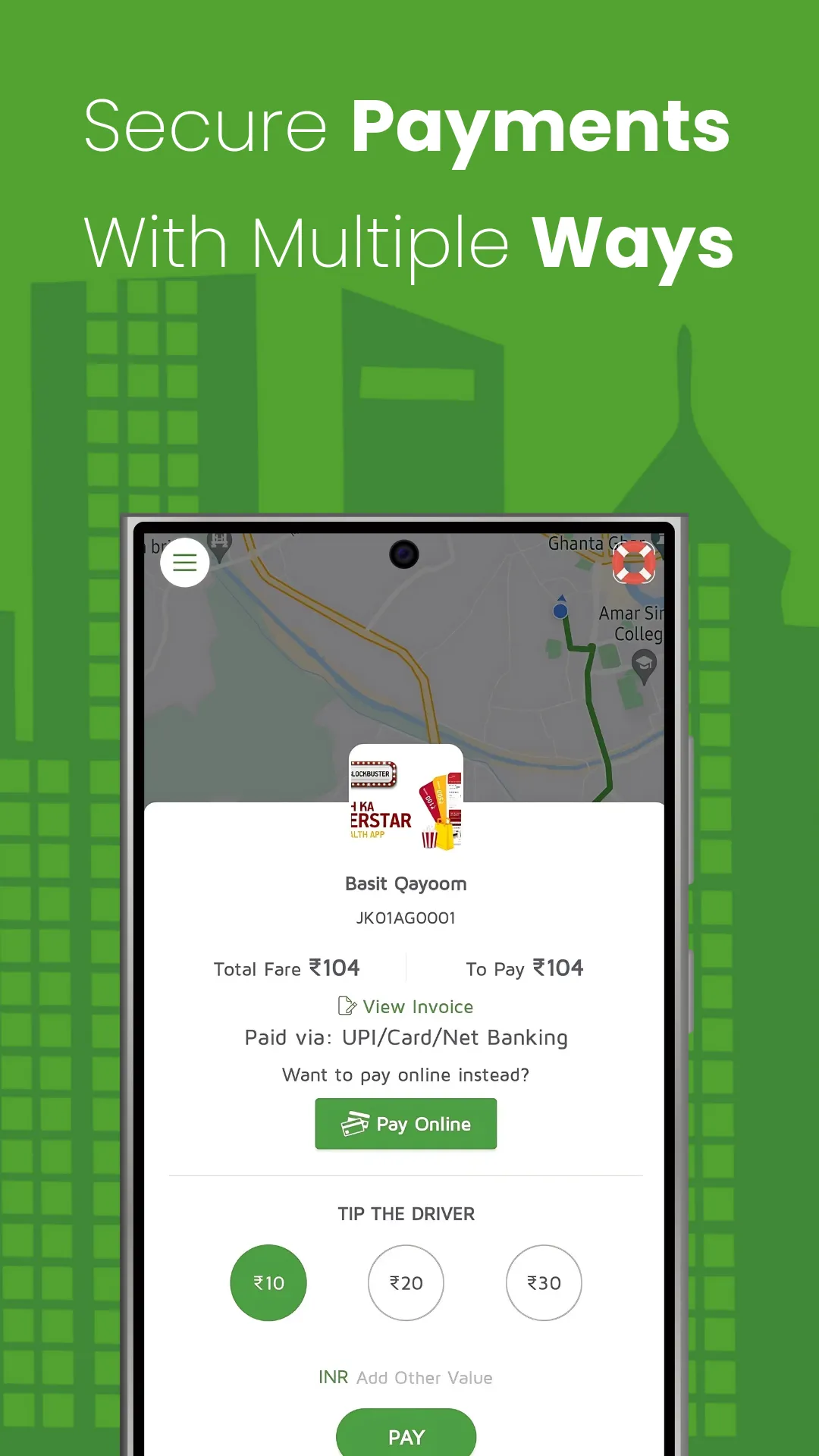 Aala Cabs, Autos & Bike Taxi | Indus Appstore | Screenshot